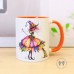 Tazza Mug Strega Colorata con Scopa