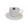 Tazzine caffè Maze Bianca