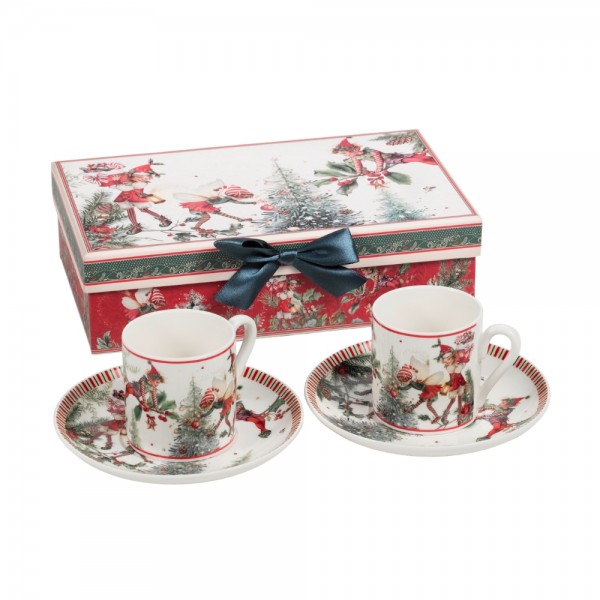 Tazzine caffè Alberi e Folletti
