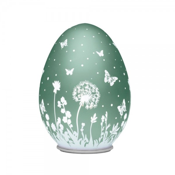 Lampada Uovo Verde Grande