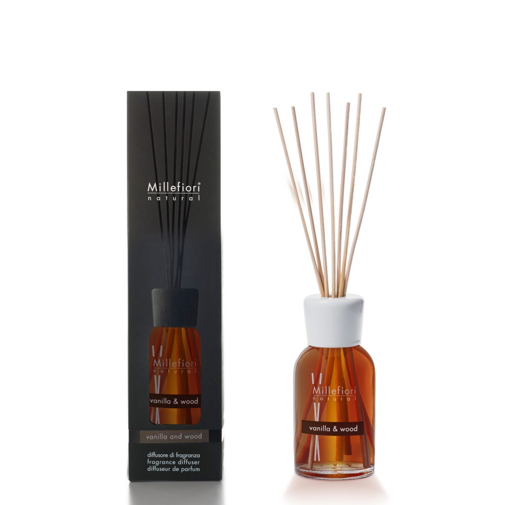 Vanilla & Wood Diffusore bastoncini 250 ml