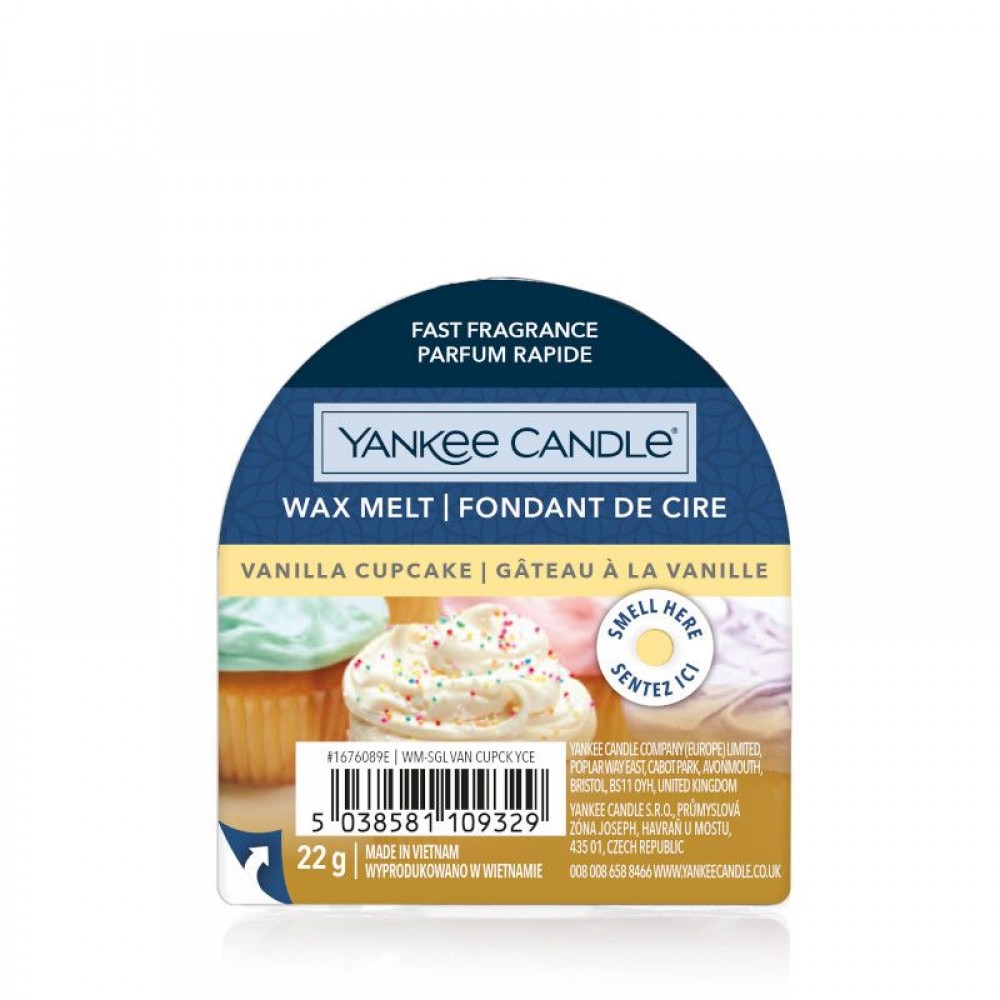 Vanilla Cupcake Cera da Fondere - Yankee Candle