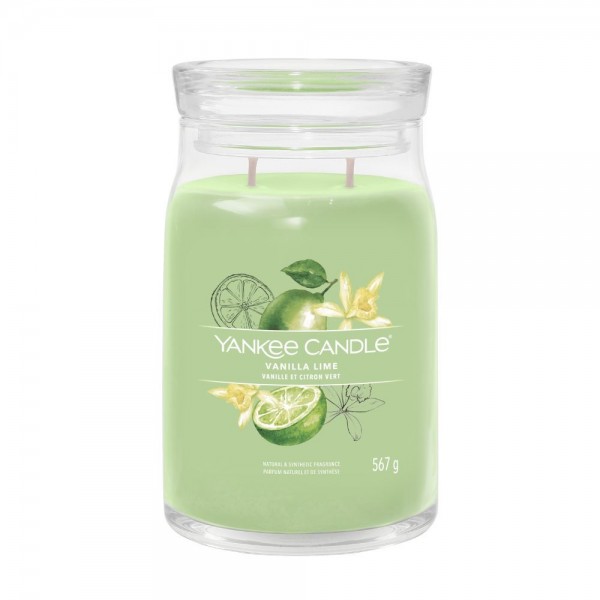 Vanilla Lime Candela Grande